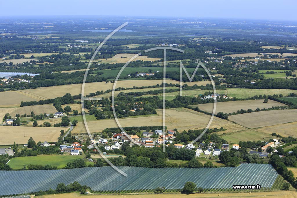 Photo arienne de Carquefou (la Montaubonnire)