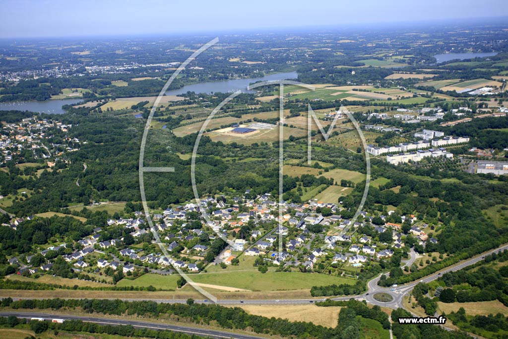 Photo arienne de Carquefou (la Sauvadire)