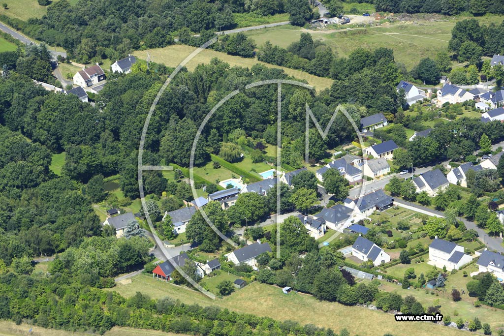 Photo arienne de Carquefou (la Sauvadire)