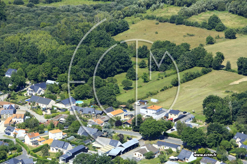 Photo arienne de Carquefou (la Sauvadire)