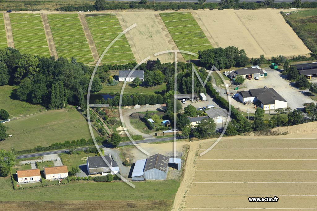 Photo arienne de Carquefou (le Prouzeau)
