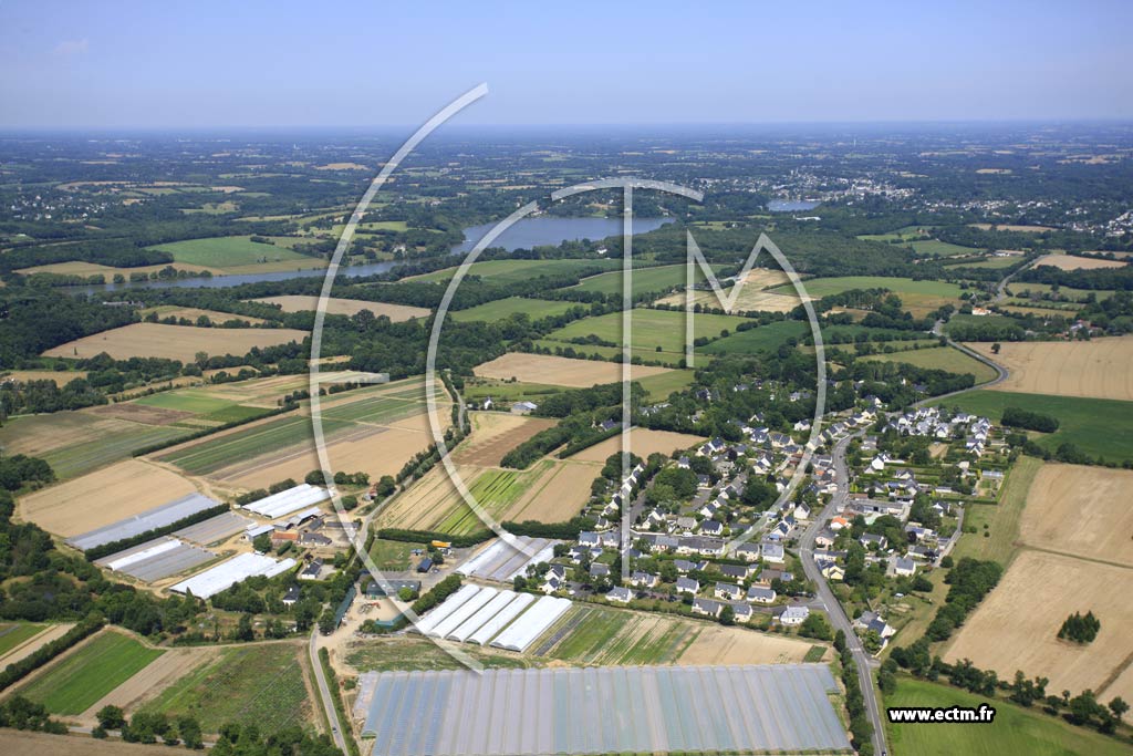 Photo arienne de Carquefou (les Monceaux)
