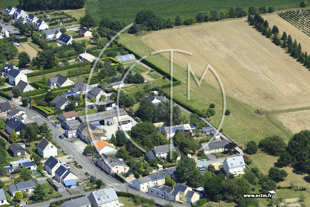 Photo arienne de Carquefou (les Monceaux)