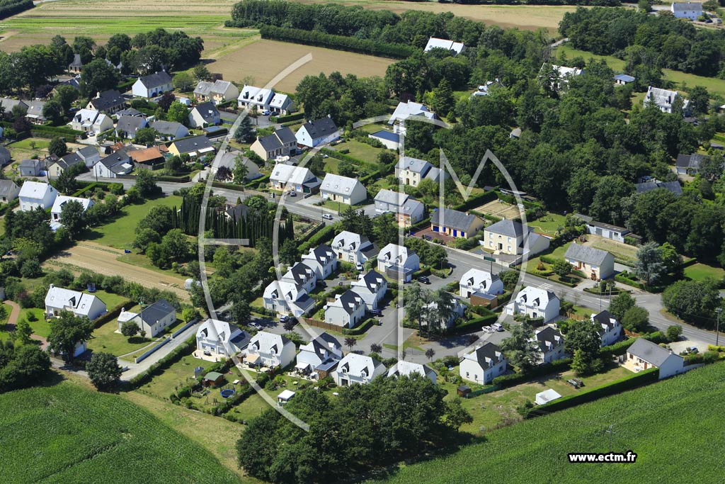 Photo arienne de Carquefou (les Monceaux)