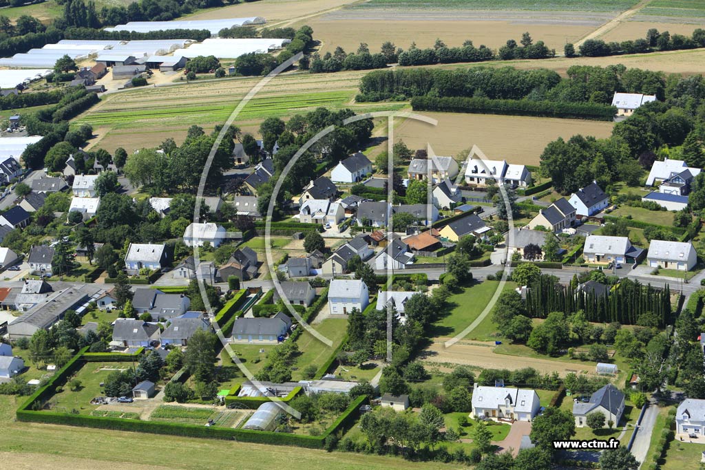 Photo arienne de Carquefou (les Monceaux)