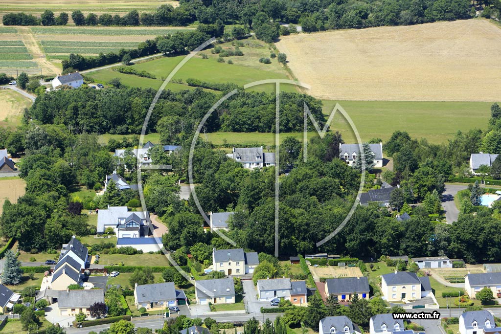 Photo arienne de Carquefou (les Monceaux)