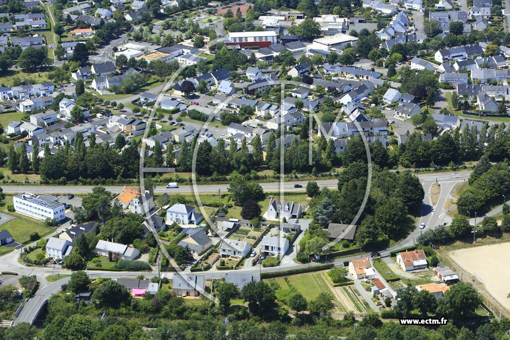 Photo arienne de La Chapelle-sur-Erdre (Gesvrine)