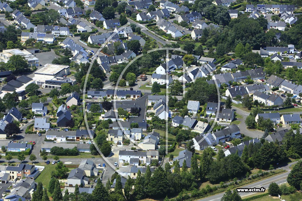 Photo arienne de La Chapelle-sur-Erdre (Gesvrine)
