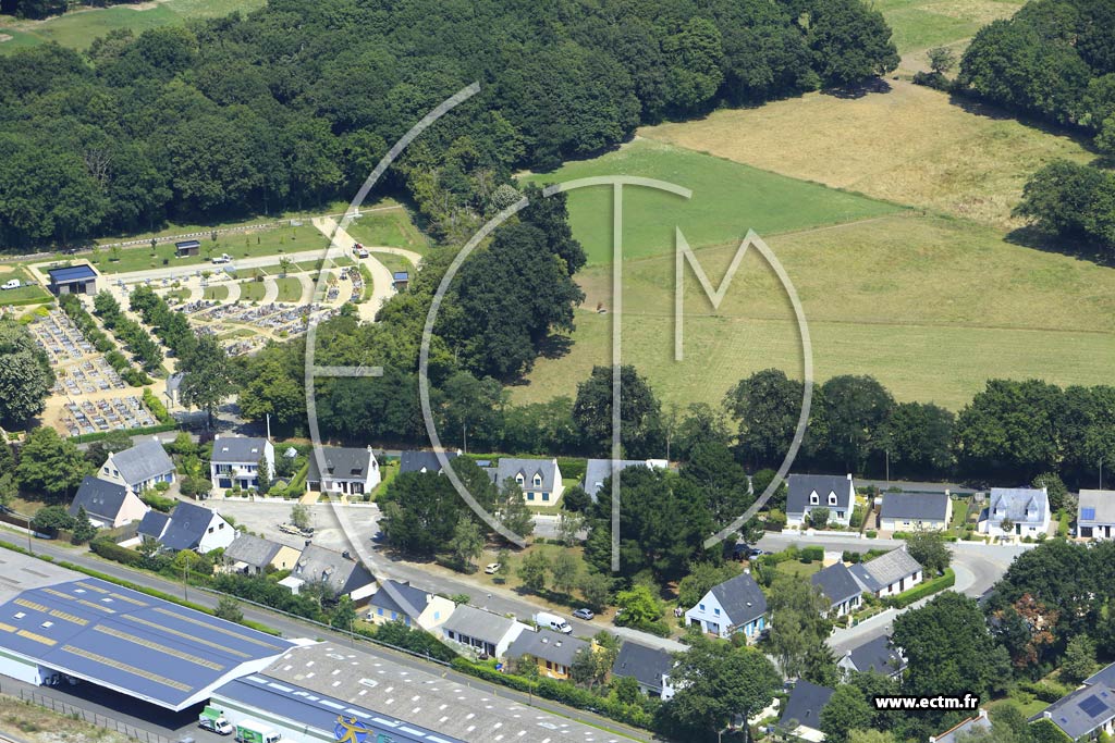 Photo arienne de La Chapelle-sur-Erdre (la Clpettre)