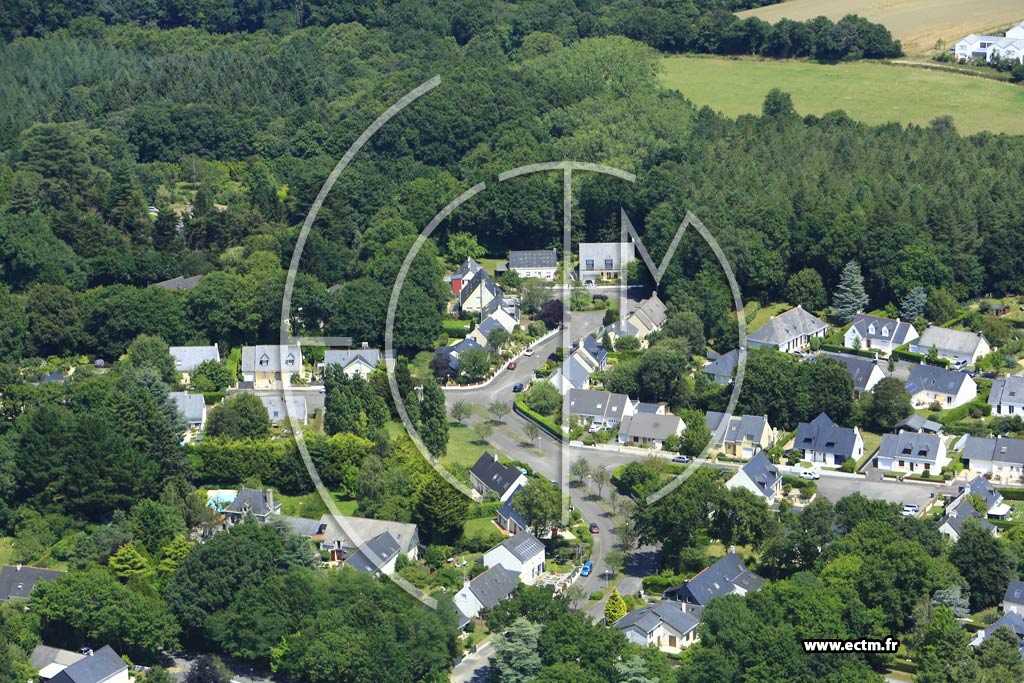 Photo arienne de La Chapelle-sur-Erdre (la Coutancire)