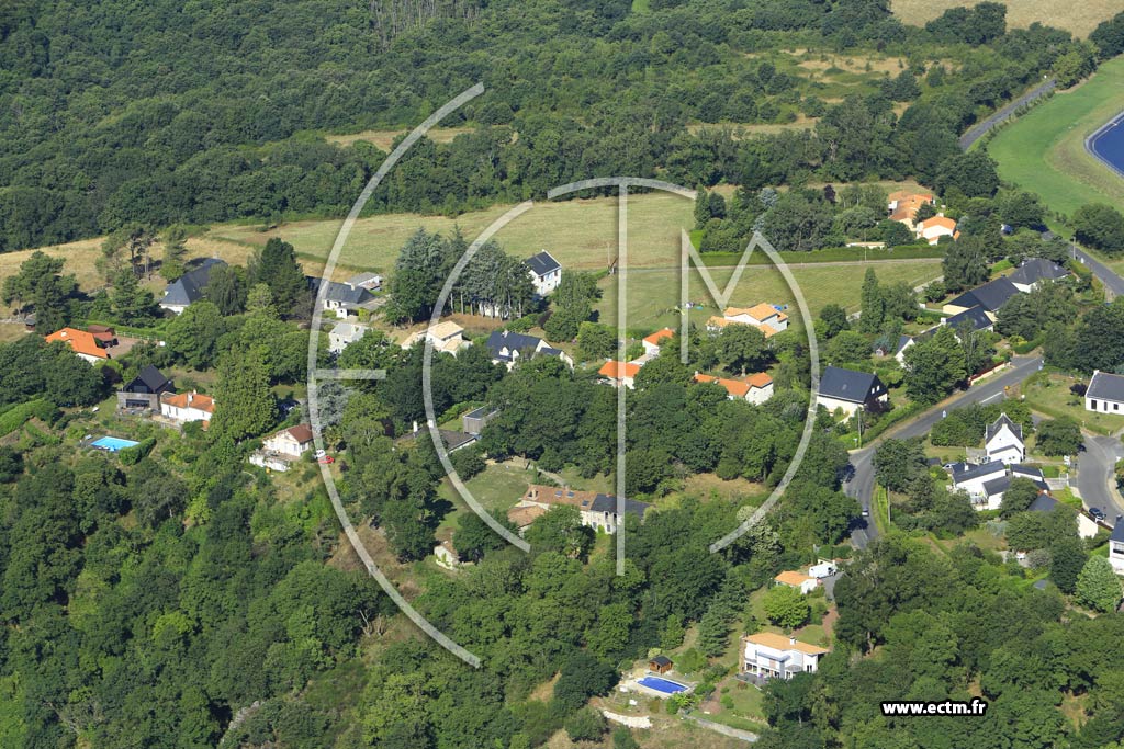 Photo arienne de Le Cellier (les Thbaudires)