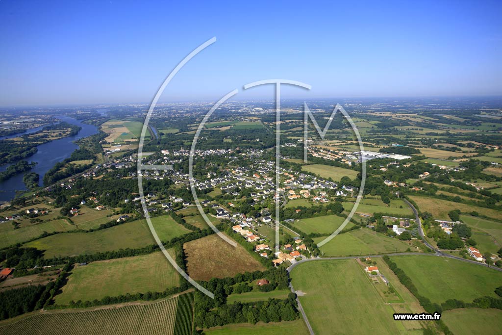 Photo arienne de Mauves-sur-Loire