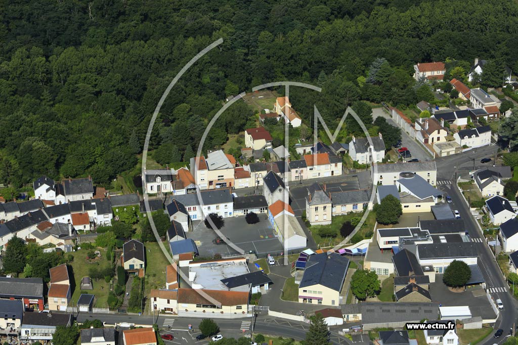 Photo arienne de Mauves-sur-Loire (Centre)