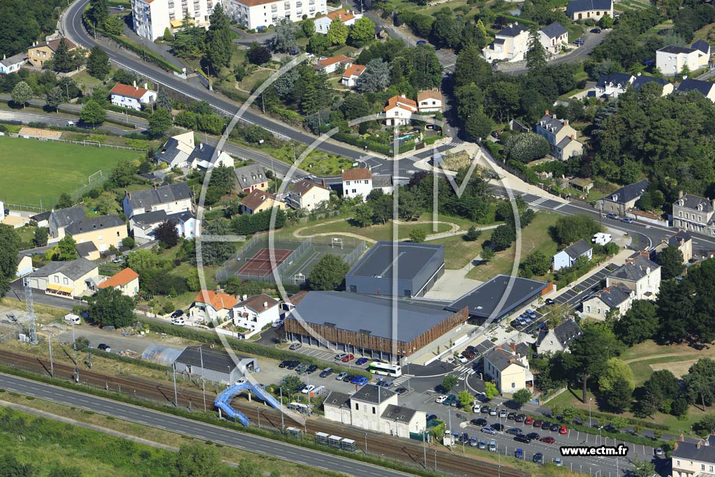 Photo arienne de Mauves-sur-Loire (la Gare)