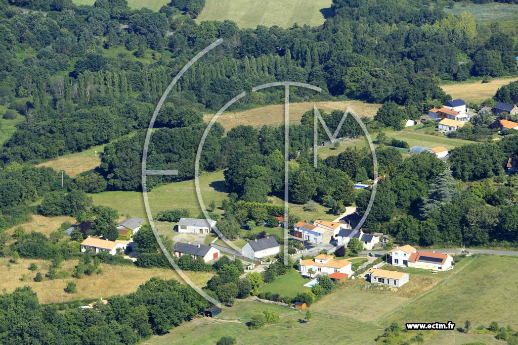 Photo arienne de Mauves-sur-Loire (le Bois Roux)