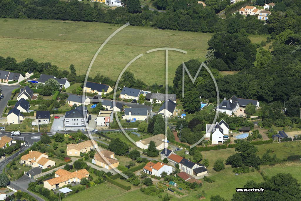 Photo arienne de Mauves-sur-Loire (le Petit Plessis)