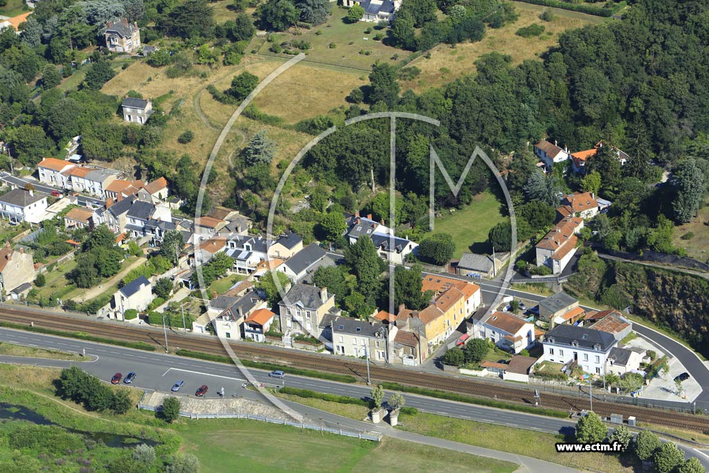 Photo arienne de Mauves-sur-Loire (le Port)