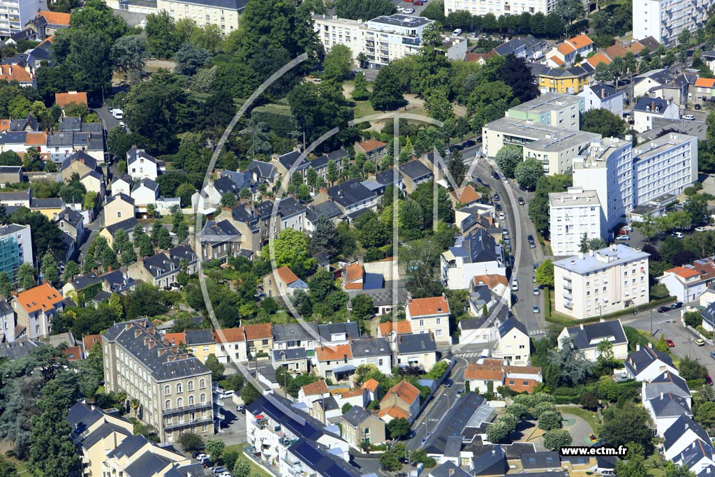 Photo arienne de Nantes (Dalby)