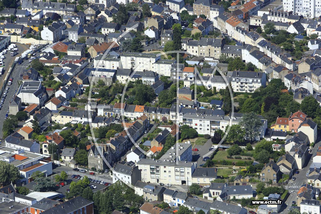 Photo arienne de Nantes (Dalby)