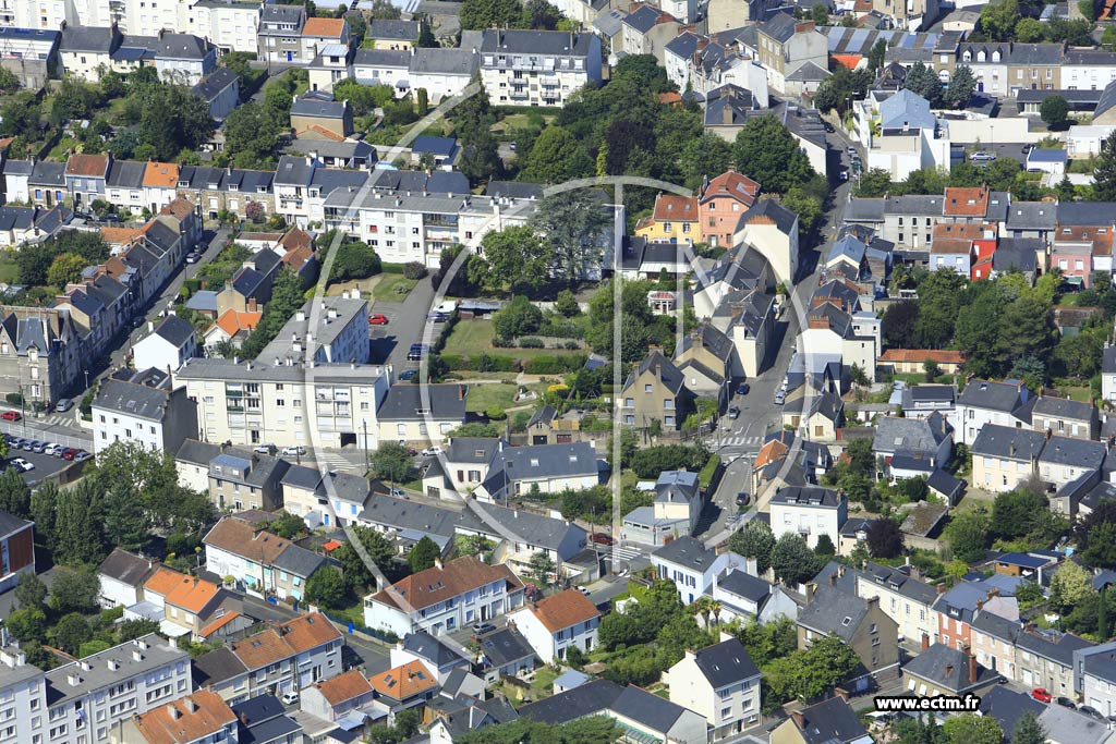 Photo arienne de Nantes (Dalby)