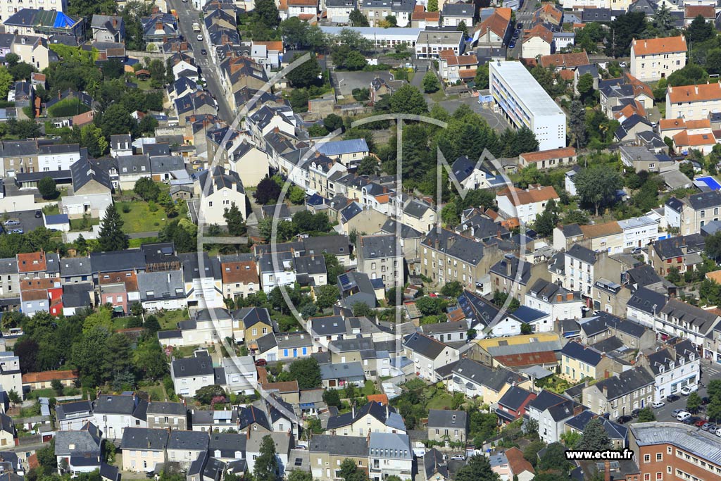 Photo arienne de Nantes (Dalby)