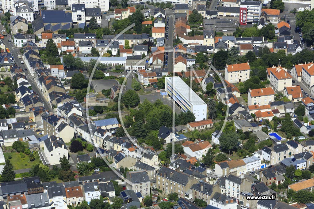 Photo arienne de Nantes (Dalby)