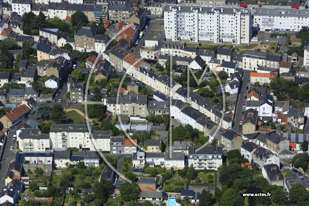 Photo arienne de Nantes (Dalby)