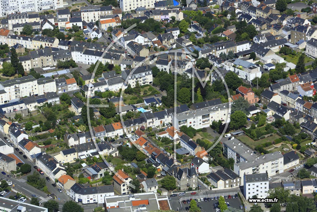 Photo arienne de Nantes (Dalby)