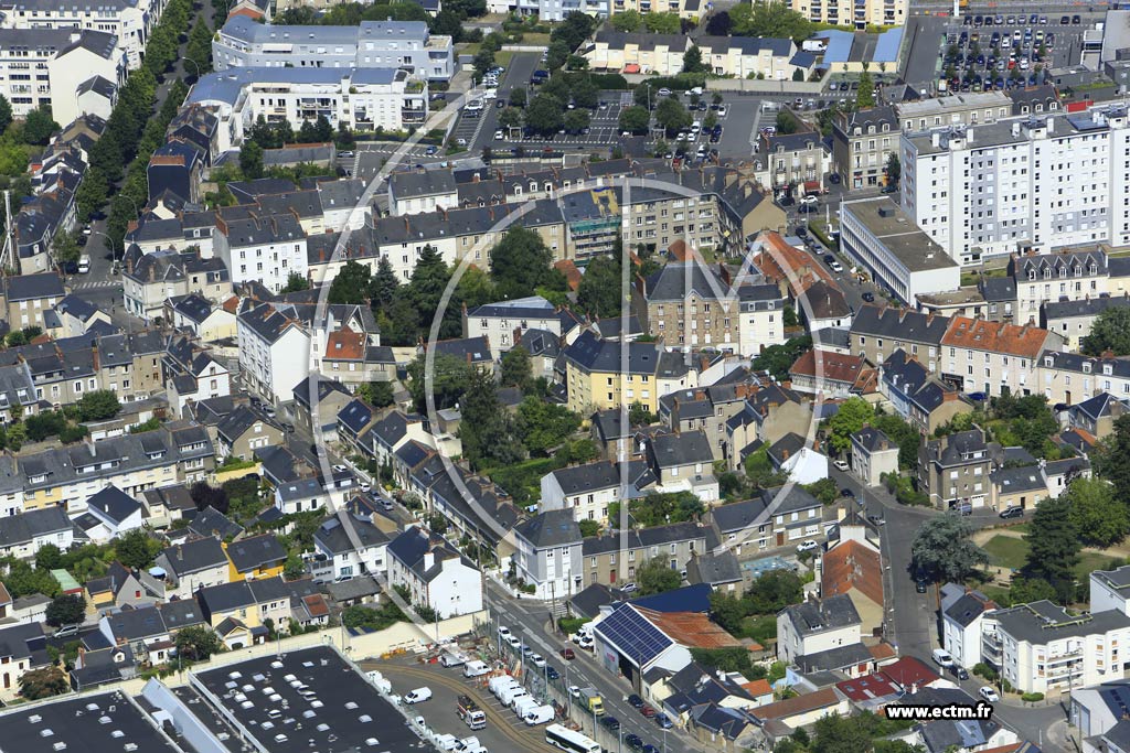 Photo arienne de Nantes (Dalby)