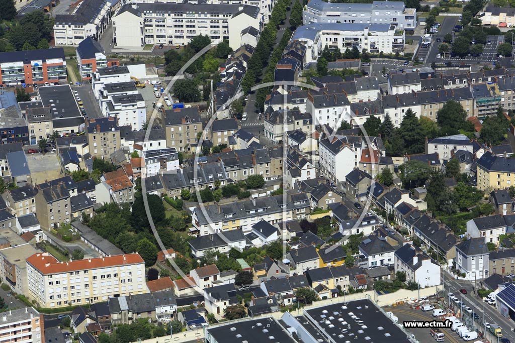 Photo arienne de Nantes (Dalby)
