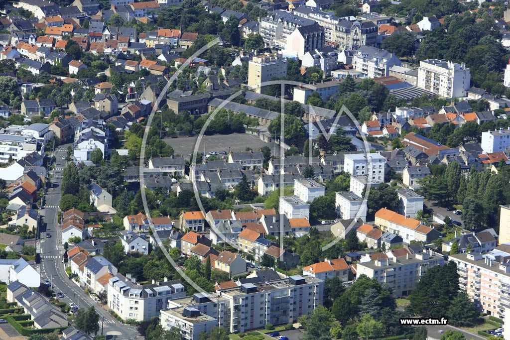 Photo arienne de Nantes (la Bottire)