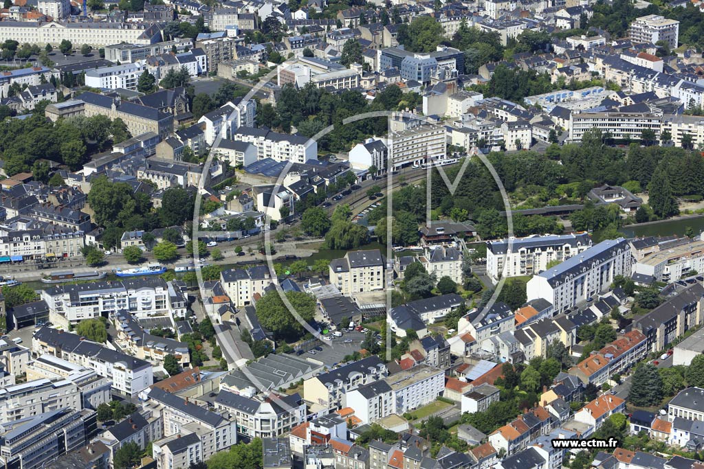 Photo arienne de Nantes (la Bouteillerie)
