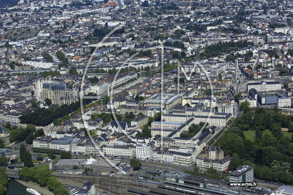 Photo arienne de Nantes (la Bouteillerie)