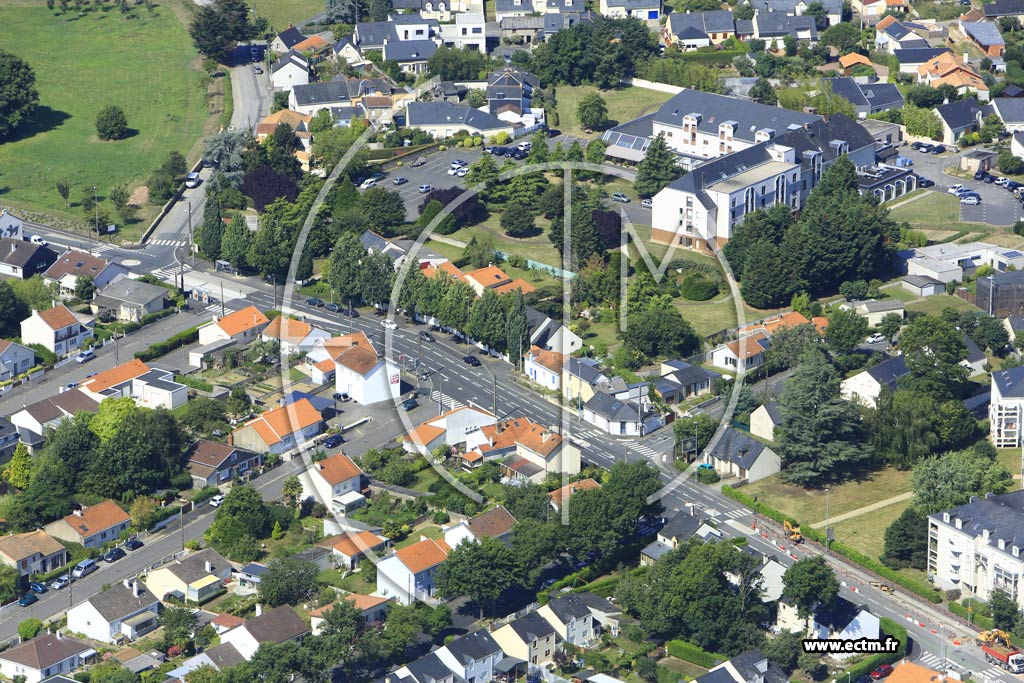Photo arienne de Nantes (la Brosse)