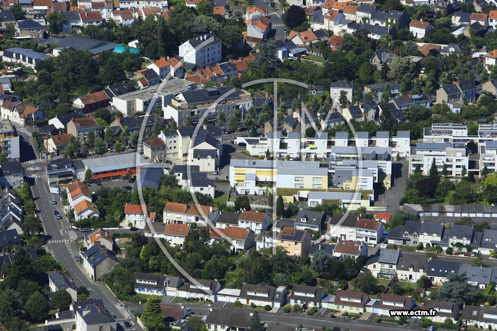 Photo arienne de Nantes (la Marrire)