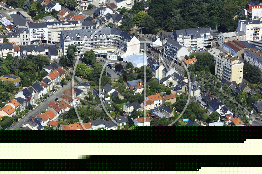Photo arienne de Nantes (la Marrire)