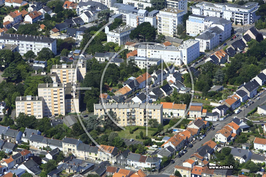 Photo arienne de Nantes (la Tremissinire)