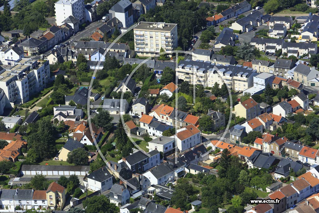 Photo arienne de Nantes (la Tremissinire)