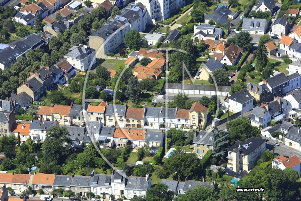 Photo arienne de Nantes (la Tremissinire)