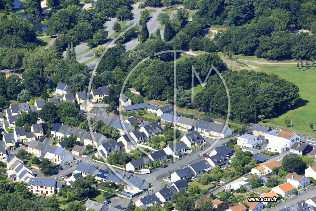 Photo arienne de Nantes (Launay)