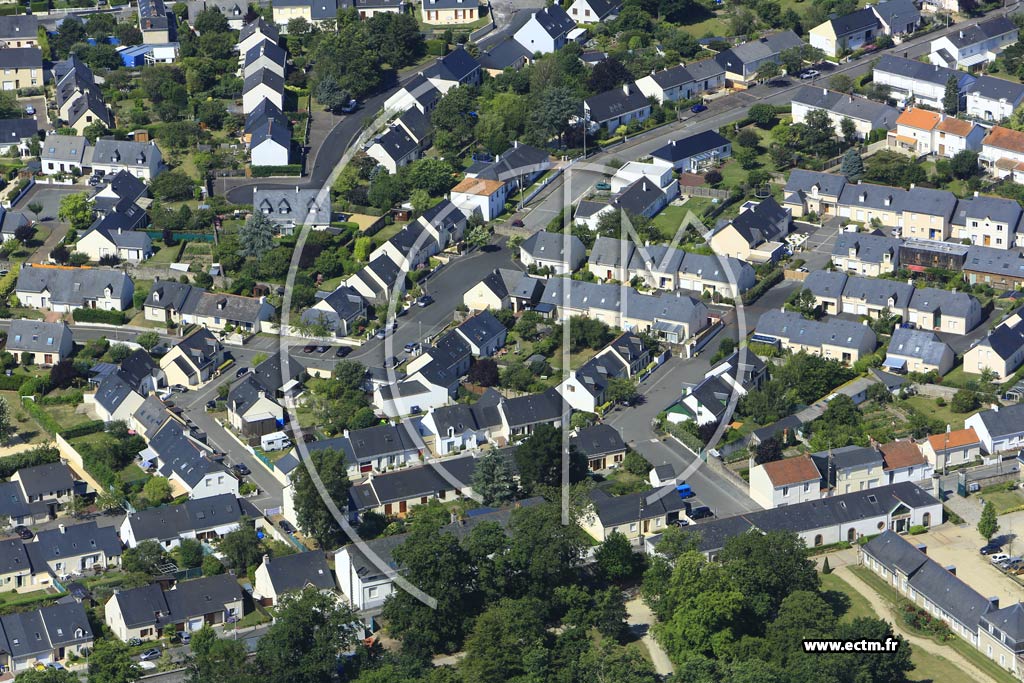 Photo arienne de Nantes (le Brlis)