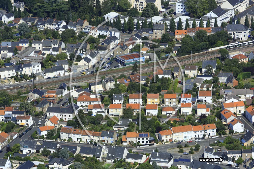 Photo arienne de Nantes (le Brlis)