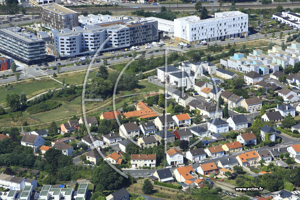 Photo arienne de Nantes (le Clos Gaux)