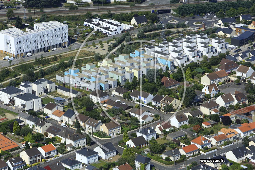 Photo arienne de Nantes (le Clos Gaux)