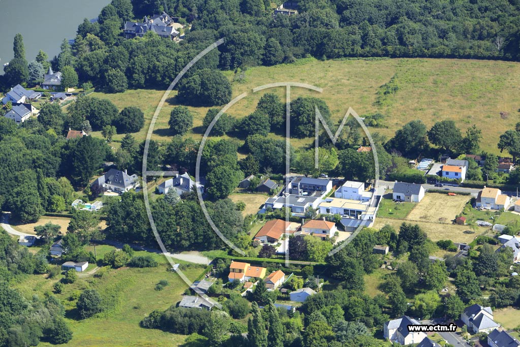 Photo arienne de Nantes (le Linot - le Fort)