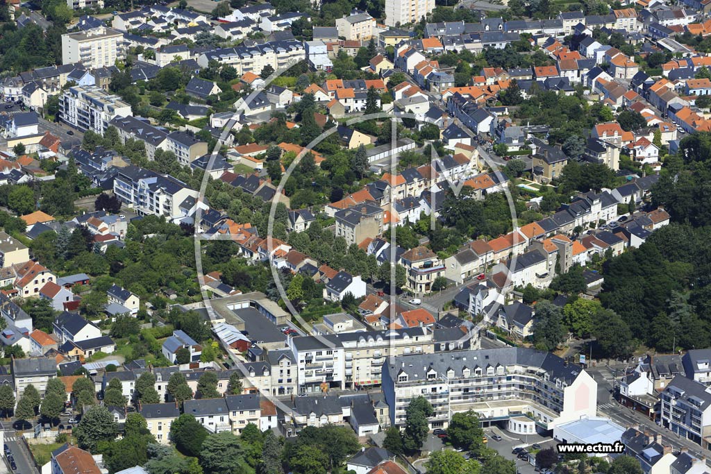 Photo arienne de Nantes (le Plessis Tison)