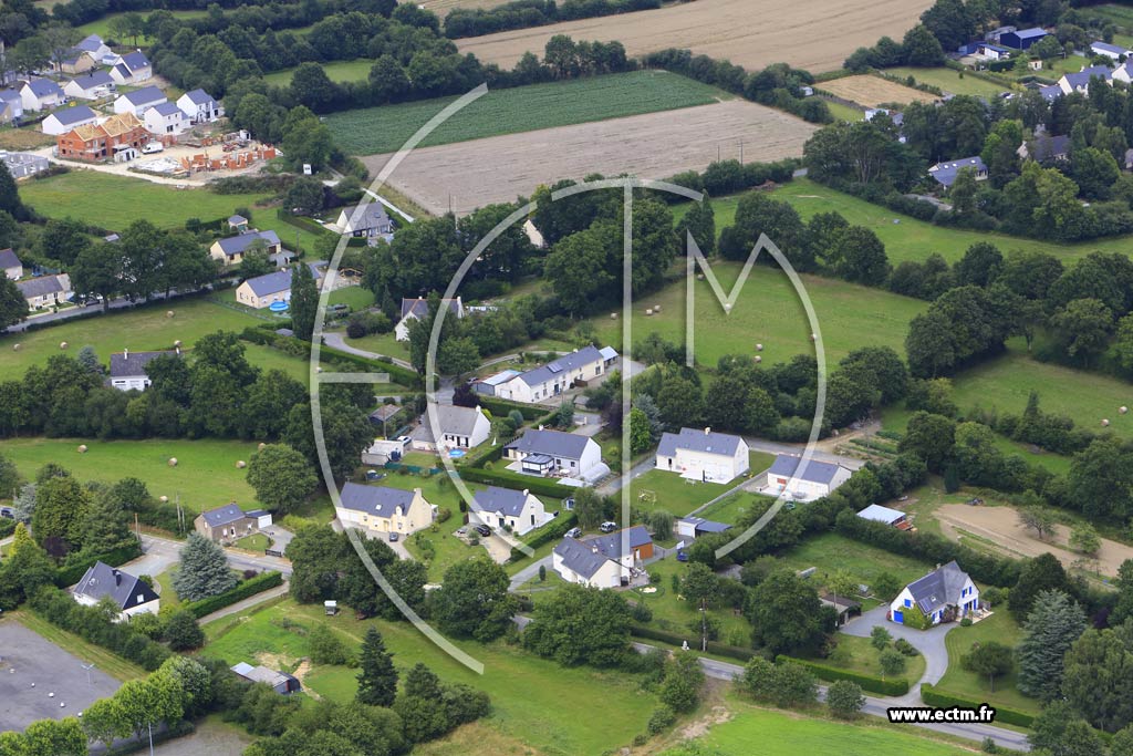 Photo arienne de Notre-Dame-des-Landes