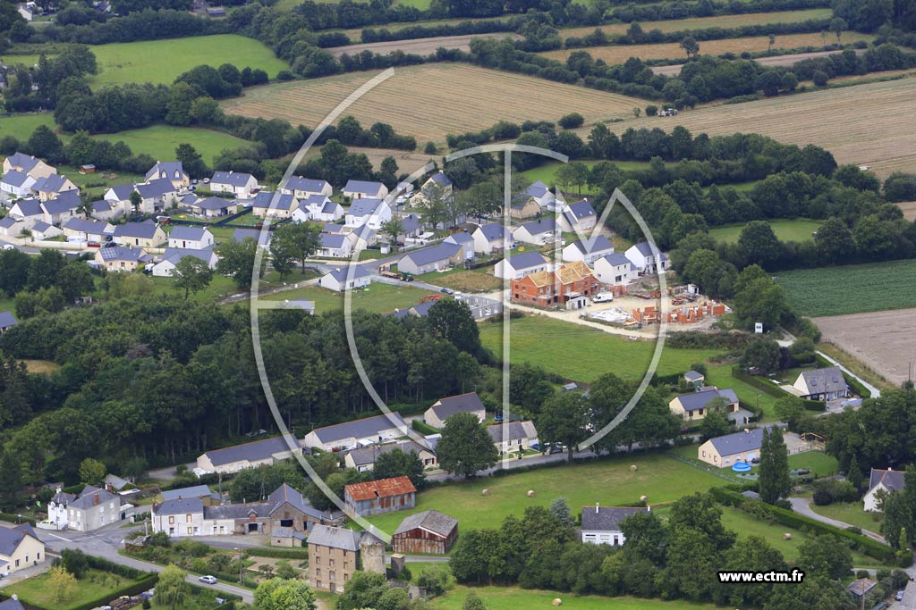 Photo arienne de Notre-Dame-des-Landes