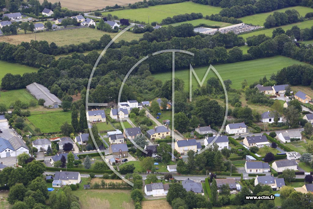 Photo arienne de Notre-Dame-des-Landes