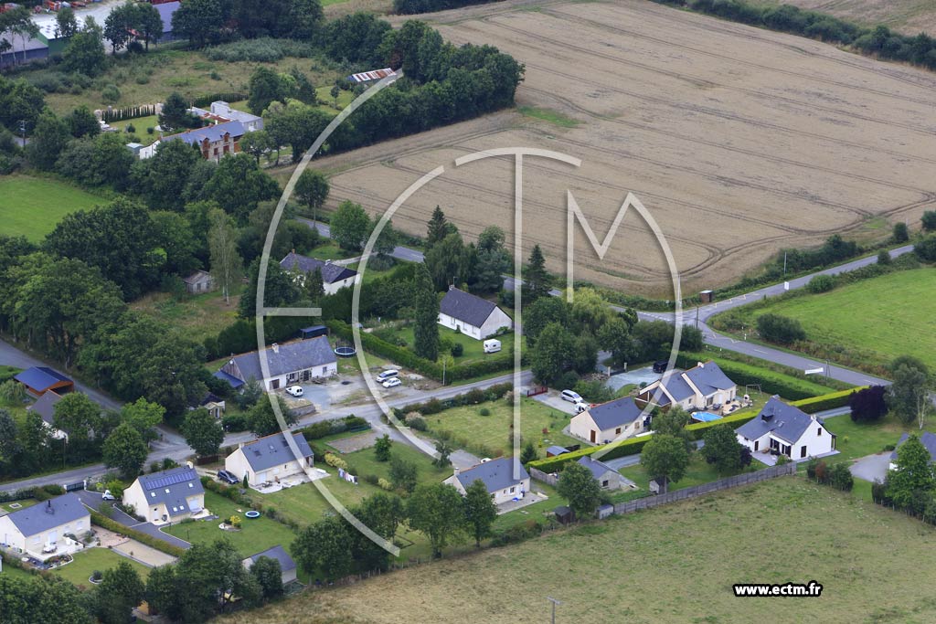 Photo arienne de Notre-Dame-des-Landes